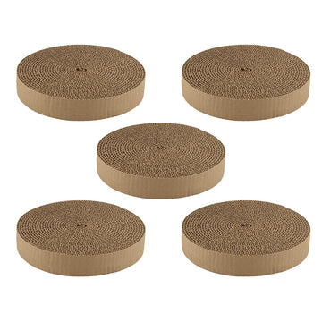 KATRIS Cat Scratcher Cardboard Pads x 5 Pieces